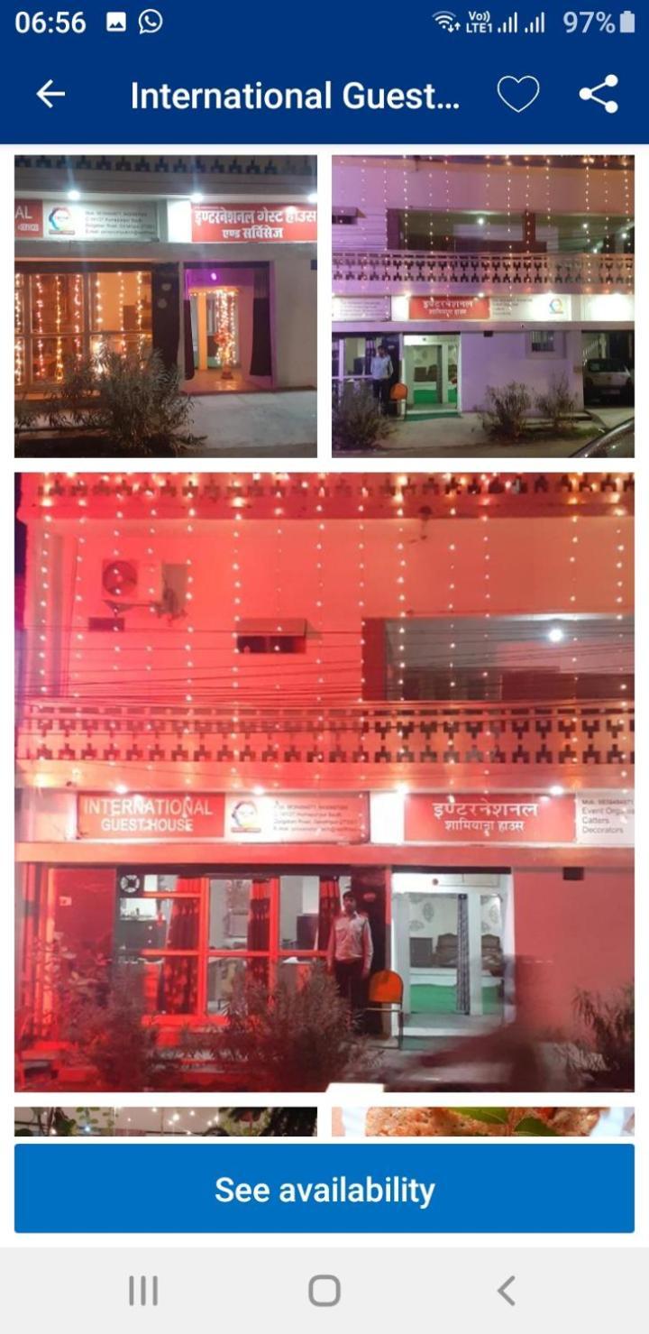 International Hotel In Gorakhpur Eksteriør bilde